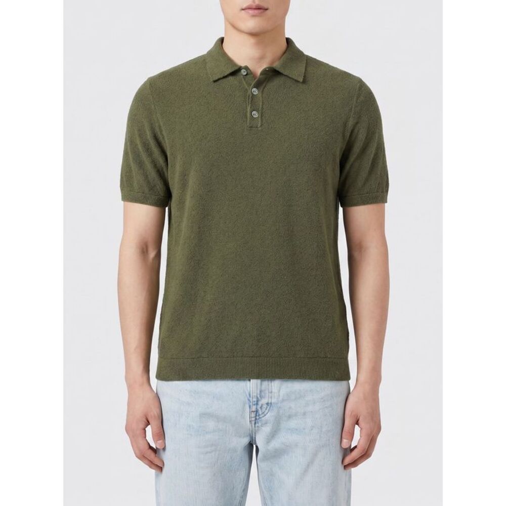 Roberto Collina Polo Shirt Men Green